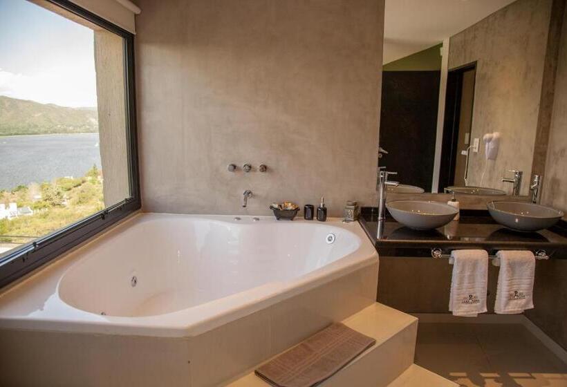 침실 1개 복층 룸, Lake Point Residencias