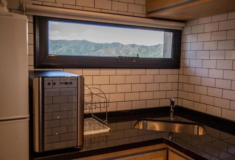 침실 1개 복층 룸, Lake Point Residencias
