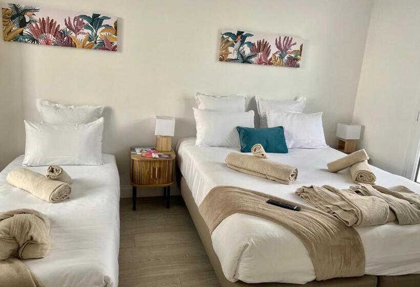 Standard-huone, Le Castel Cabourg Hôtel & Spa  Restaurant La Calypso