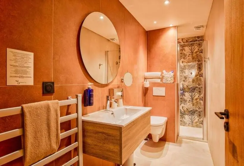 Deluxe-huone, Le Castel Cabourg Hôtel & Spa  Restaurant La Calypso