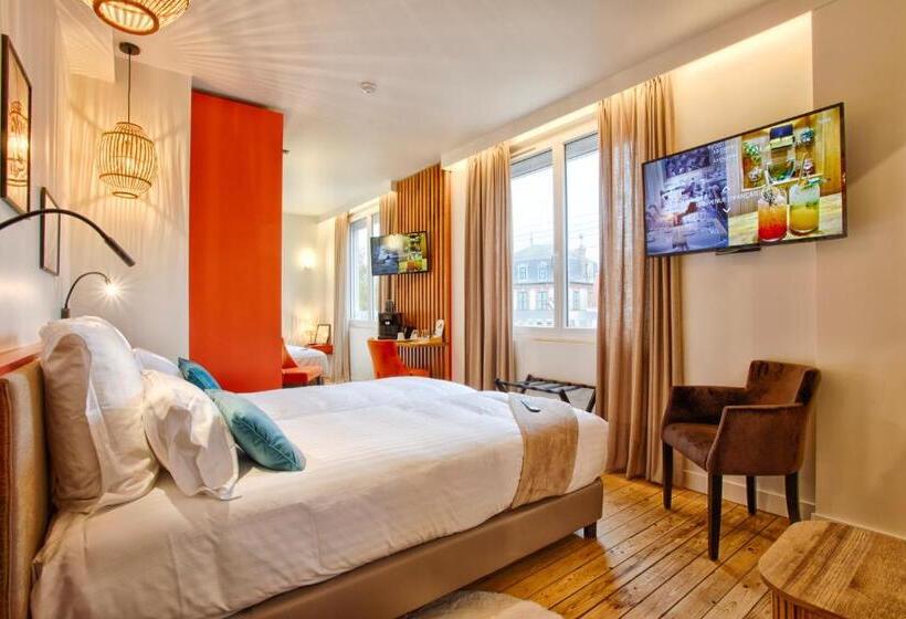 Standard-huone, Le Castel Cabourg Hôtel & Spa  Restaurant La Calypso