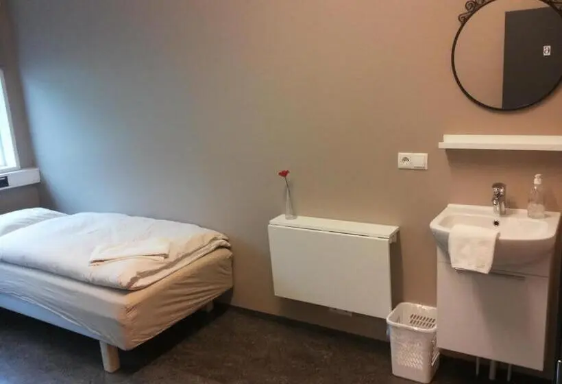 اتاق استاندارد با سرویس بهداشتی مشترک, Guesthouse Reynir