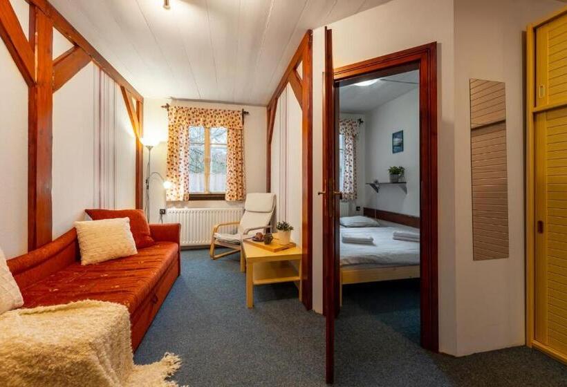 חדר סטנדרט לשלושה, Pension Amálka