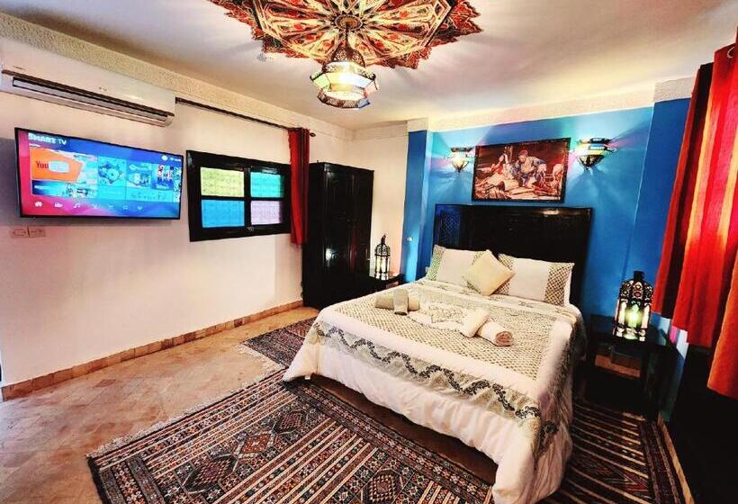 اتاق استاندارد با تخت بزرگ, Riad Dar Kassim