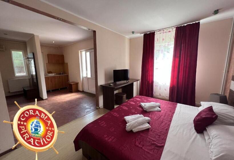 标准间带露台, Club De Vacanta Corabia Piratilor Mamaia Nord