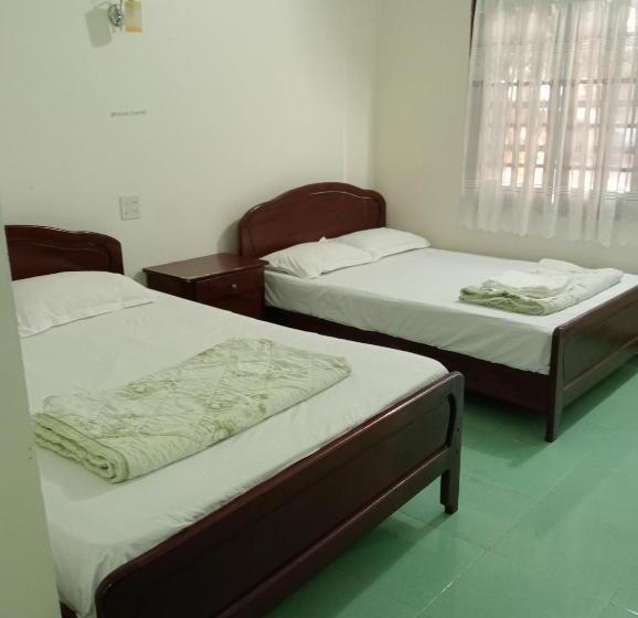 اتاق استاندارد چهارنفره با چشم‌انداز باغ, Homestay Nhật Thi