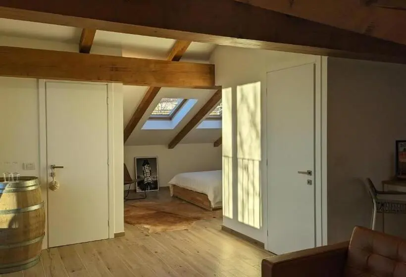 اتاق لوکس با بالکن, Charming Barolo Wine Loft
