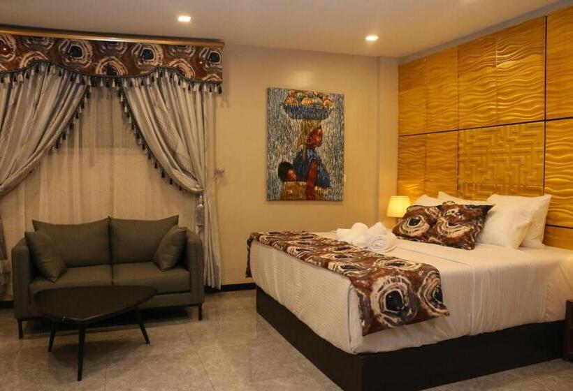 اتاق استاندارد با تخت بزرگ, Saire Hotels Ibadan