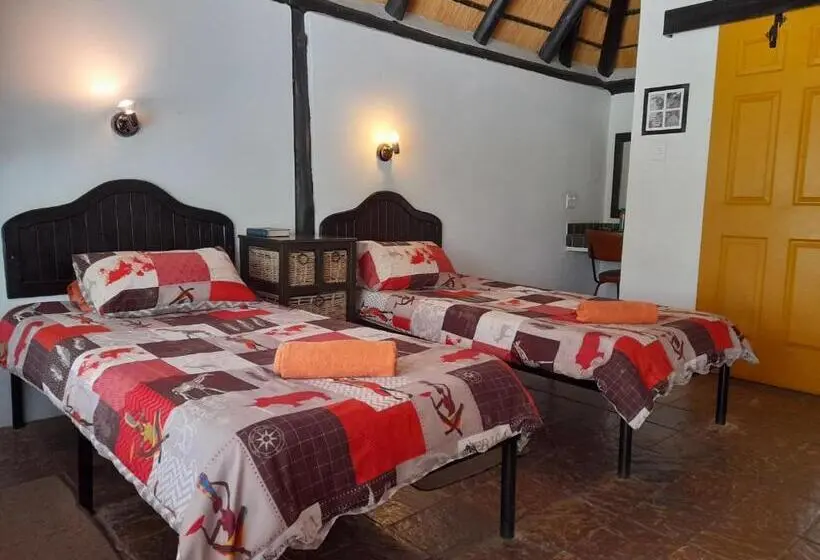 اتاق استاندارد با چشم‌انداز باغ, Lion S Den Guesthouse Otjiwarongo