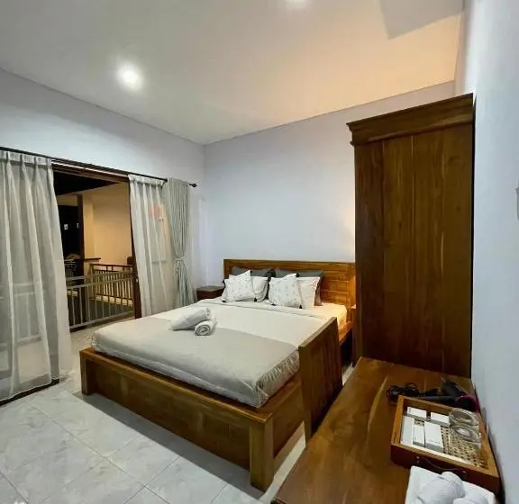 バルコニー付きスタンダードルーム, Chua Guest House Canggu