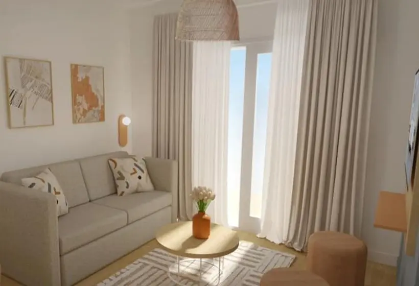 １ベッドルームアパートメント, Résidence Prestige Odalys L Orée Du Parc