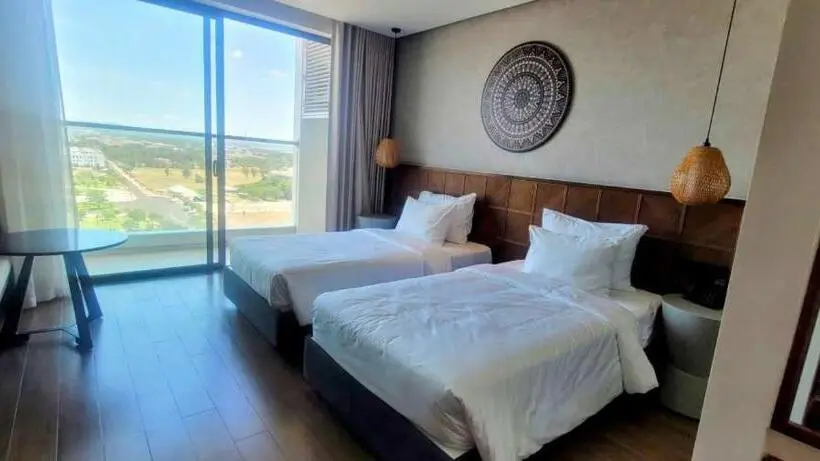 آپارتمان 1 خوابه با بالکن و چشمانداز دریا, Apec Mandala Phu Yen Condotel