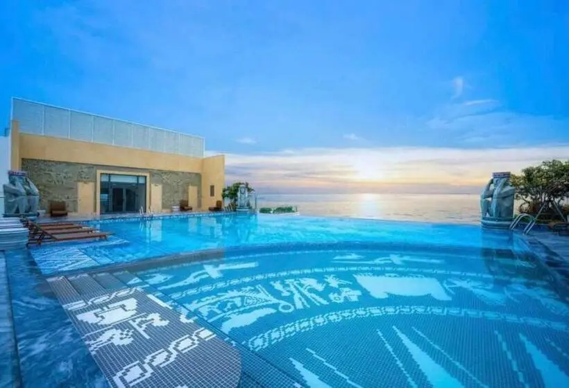 آپارتمان 1 خوابه با بالکن و چشمانداز دریا, Apec Mandala Phu Yen Condotel
