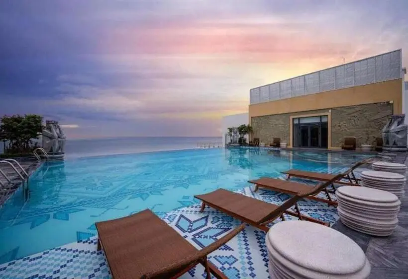 آپارتمان 1 خوابه با بالکن و چشمانداز دریا, Apec Mandala Phu Yen Condotel