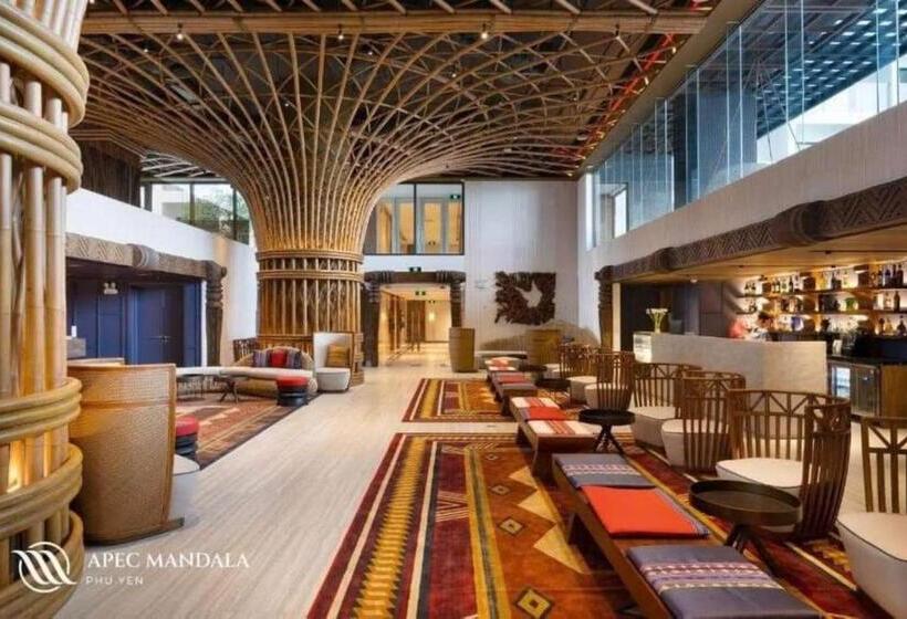 آپارتمان 1 خوابه با بالکن و چشمانداز دریا, Apec Mandala Phu Yen Condotel