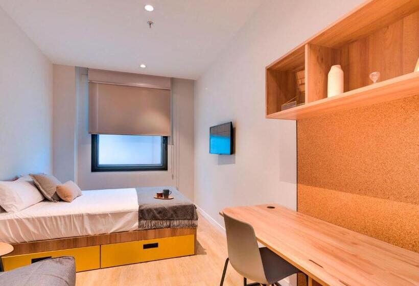 غرفة قياسية فردية, Livensa Living Studios Valencia Viveros