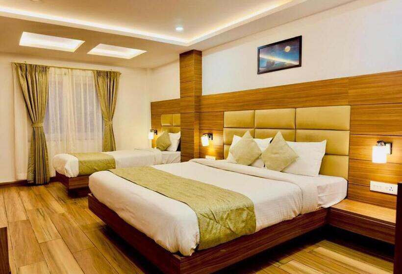 수피리어 트리플 룸, King Villa Darjeeling Near Drc Paid Paking