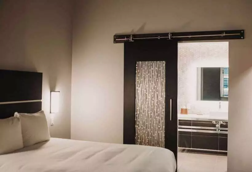 ２ダブルベッドのスタンダードルーム, Cityflatshotel   Grand Rapids, Ascend Hotel Collection