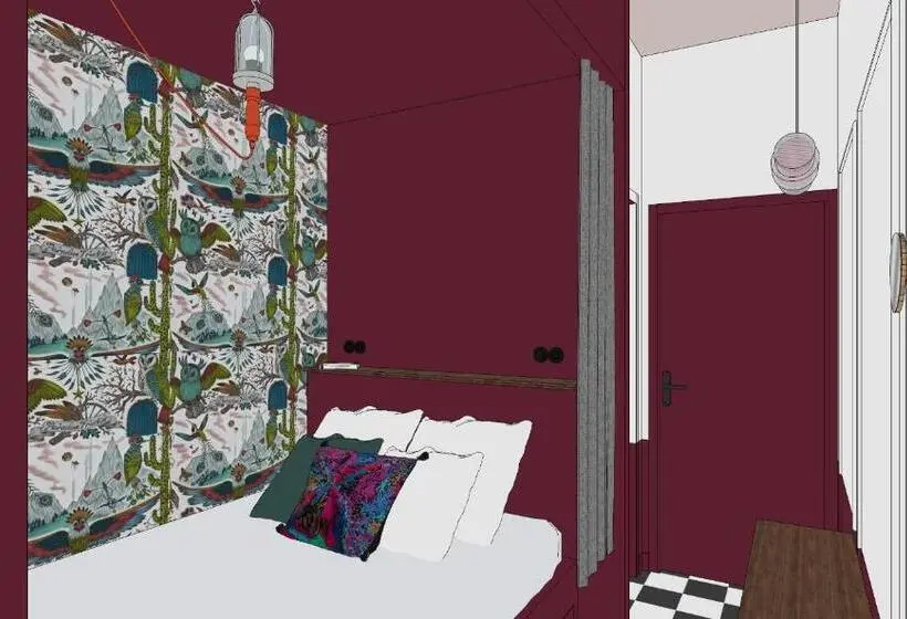 اتاق عادی یک تخته, Labe Hôtel Tours Centre Gare
