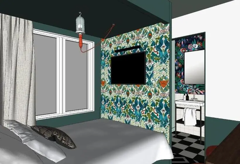 اتاق عادی یک تخته, Labe Hôtel Tours Centre Gare