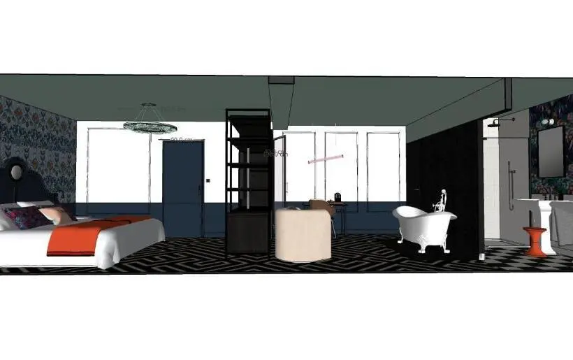 سوییت, Labe Hôtel Tours Centre Gare