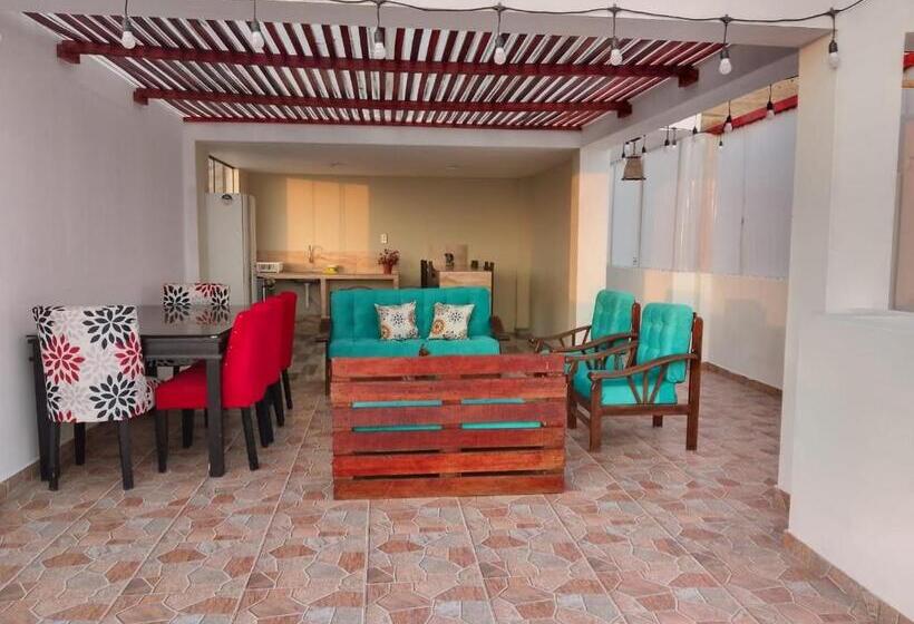 آپارتمان 1 خوابه با تراس, Hospedaje Ocean Glip S