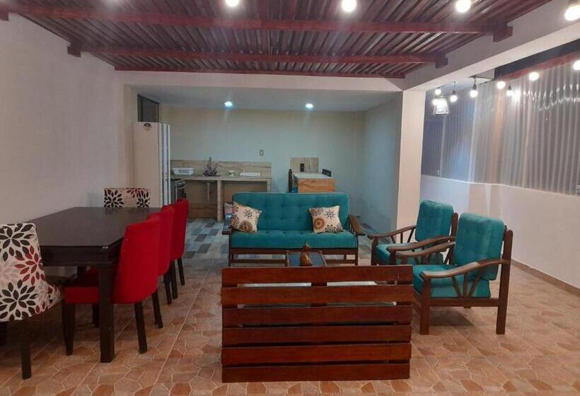 آپارتمان 1 خوابه با تراس, Hospedaje Ocean Glip S