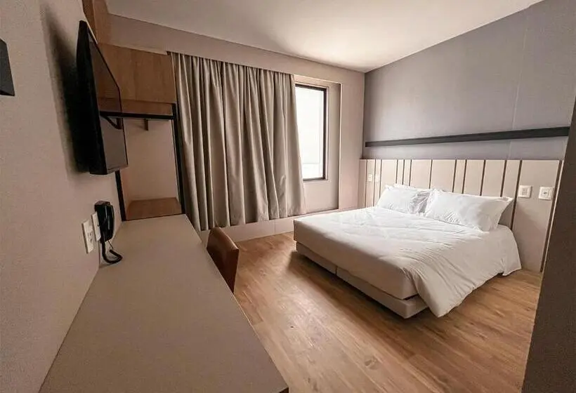 身障者適用スタンダードルーム, Plaza Hotel & Boulevard Convention Vale Dos Vinhedos