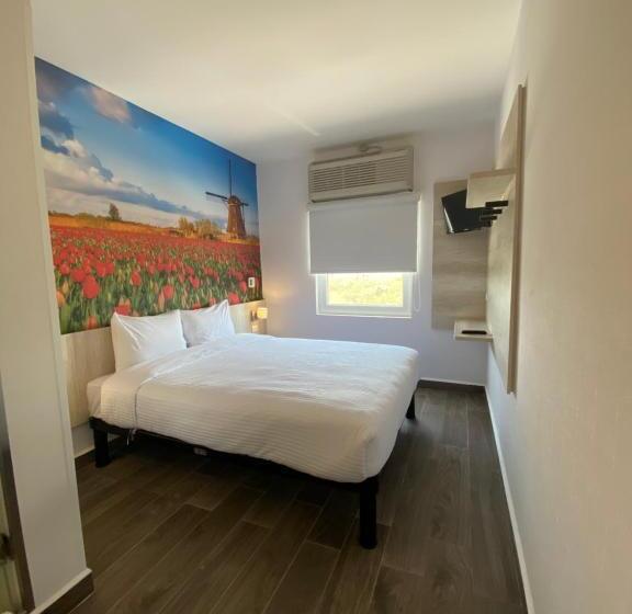 Номер Deluxe, Hi! Monterrey Aeropuerto