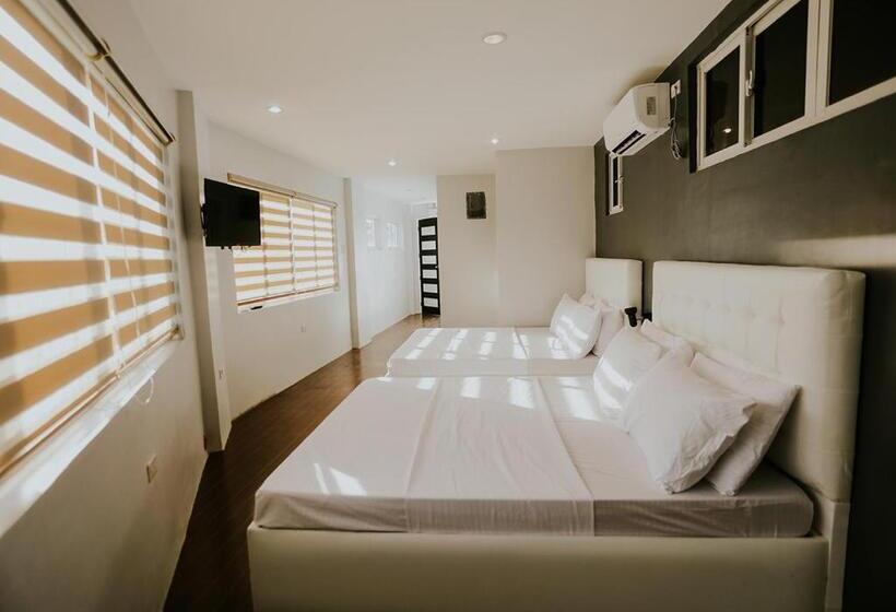 Habitació Familiar Deluxe, Viajeros Hostel Boracay