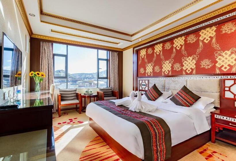 스탠다드 룸 킹사이즈 침대, Floral Hotel · Shangri La Blue Sky