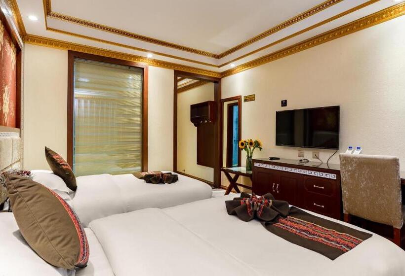 디럭스 룸, Floral Hotel · Shangri La Blue Sky