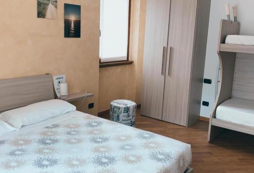 חדר סטנדרט לארבעה, Antea Nuevo Sol B&b