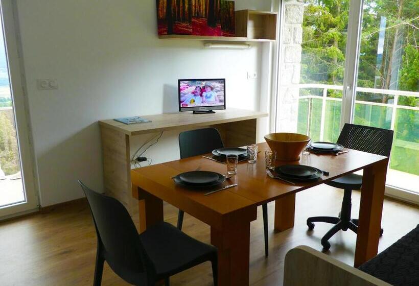 침실 1개 전망 아파트, Panoramic Campus