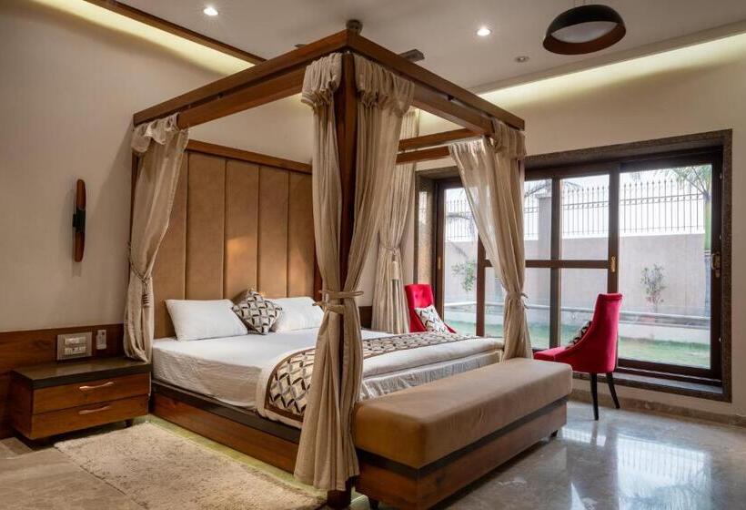 套房带园景, The Gaj Kesri Gir Best Wildlife Resort In Gir