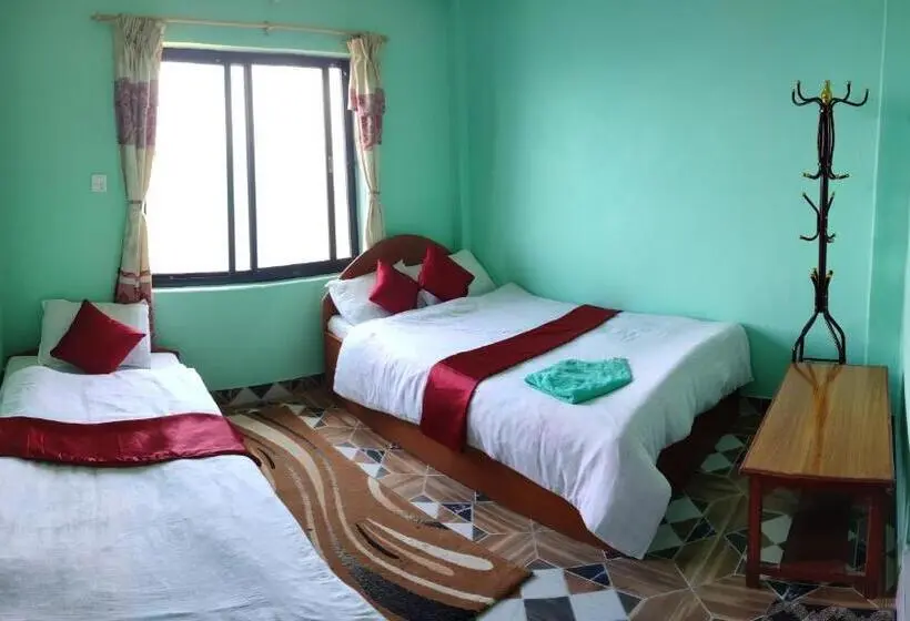 اتاق لوکس, Sarangkot Hotel New Galaxy
