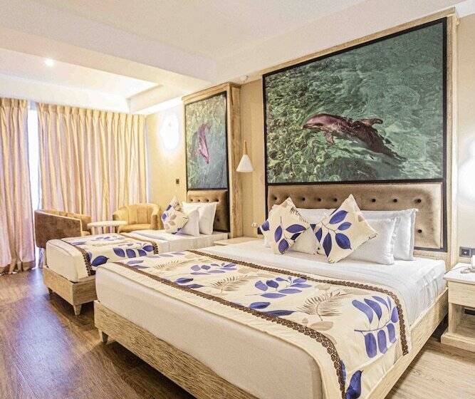 Chambre Triple Deluxe Vue Mer, Emerald Bay Resort Mirissa