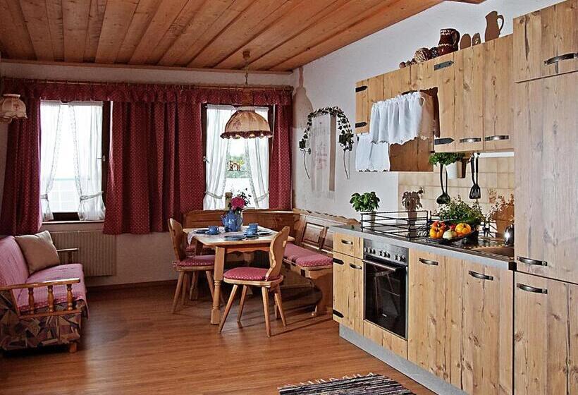 침실 2개 아파트, Bauernhof Berndlhof Obing