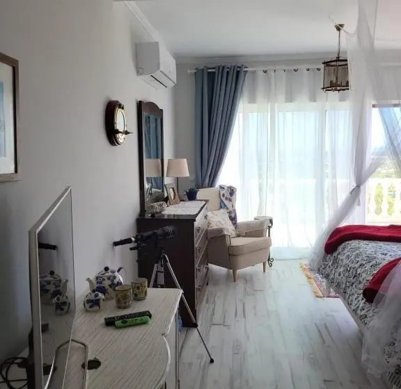 Standard-huone Merinäkymä Parveke, Vista Magica B&b
