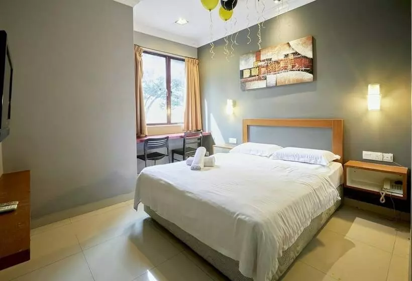 デラックスルーム, D New 1 Hotel Near Sunway Pyramid, 6 Min Only