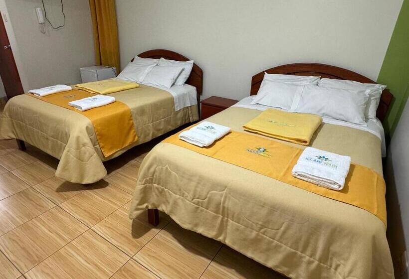 Номер Стандарт 2 Двуспальные Кровати, Illari Wari L   Hotel Sauna