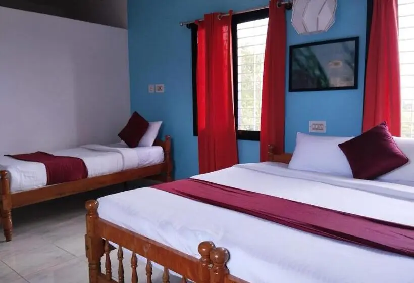 デラックスルーム, Mountain View Villas Of Coorg