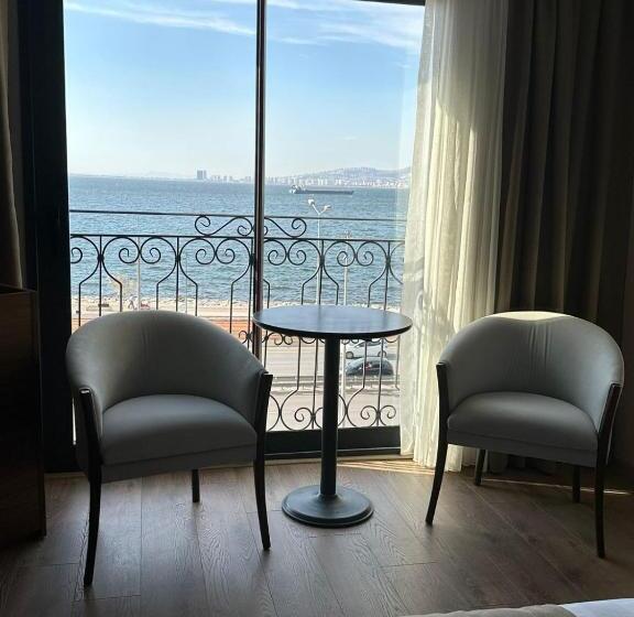 스탠다드 룸 바다 전망, The Yalı Konak Hotel İzmir