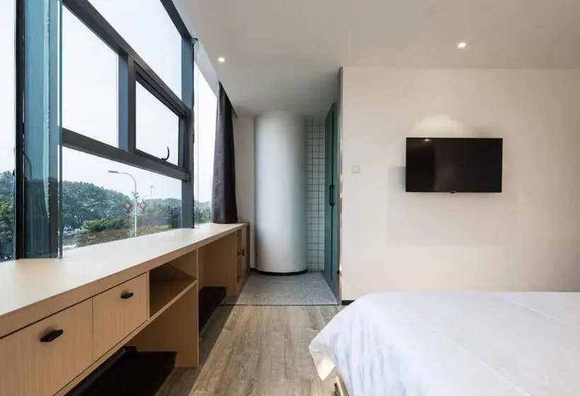 اتاق استاندارد, Changsha Desti Youth Park Hostel Wuyi Square 24h Reception&cafe& Bar& Luggage Storage& Large Public