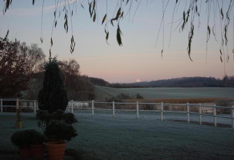 带1个卧室带花园景观的公寓, Moorberghof