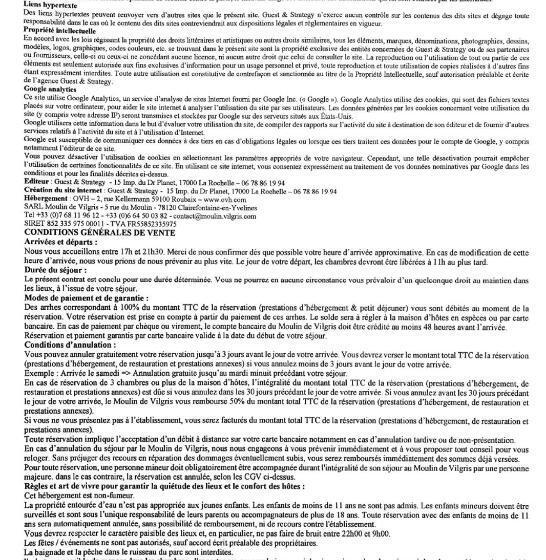 חדר דלוקס, Moulin De Vilgris