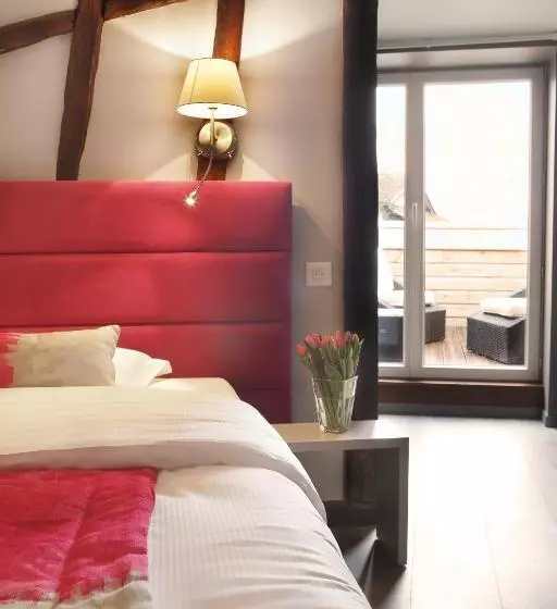 キングサイズベッドのジュニアスイート, Auberge Bressane De Buellas