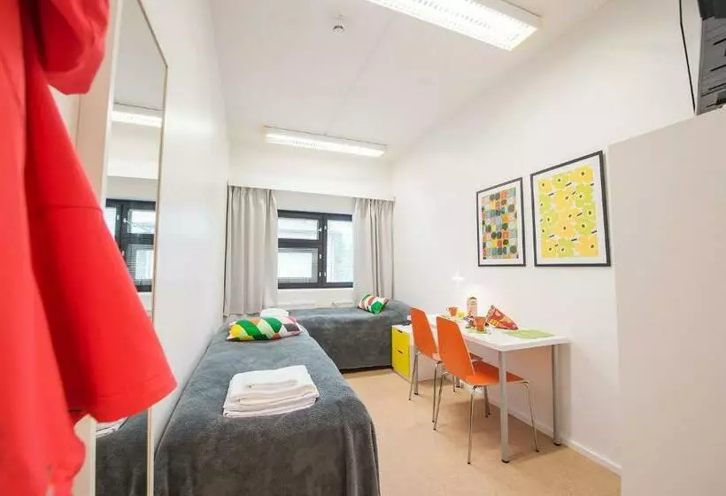 バス共有のスタンダードルーム, Forenom Hostel Helsinki Pitajanmaki
