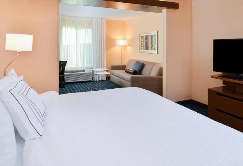 キングサイズベッドのスイートルーム, Fairfield Inn & Suites By Marriott Martinsburg