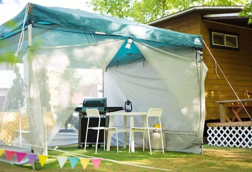 Deluxe Tent, Ryokan Ikoisanso